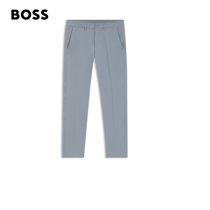 BOSS博斯 男士秋冬款弹性面料修身长裤,男装,休闲裤,淘宝优惠券,粉丝福利购,淘宝优惠卷