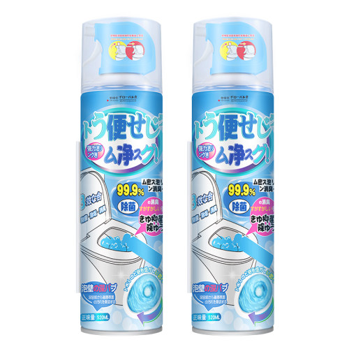 【日本品牌】马桶激泡慕斯清洁剂