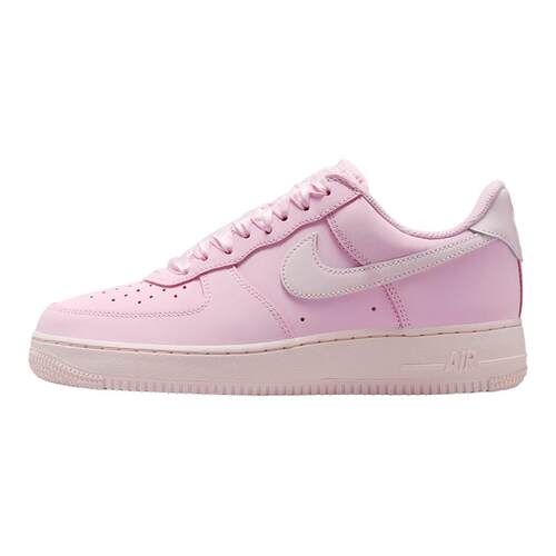 耐克女鞋AIR FORCE 1空军一号AF1板鞋粉白色运动休闲鞋IR0871-600