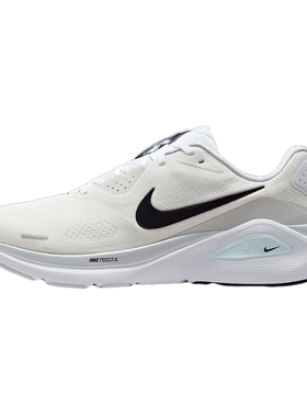 Nike耐克男鞋Structure 26运动透气缓震公路训练跑步鞋HJ1102-100