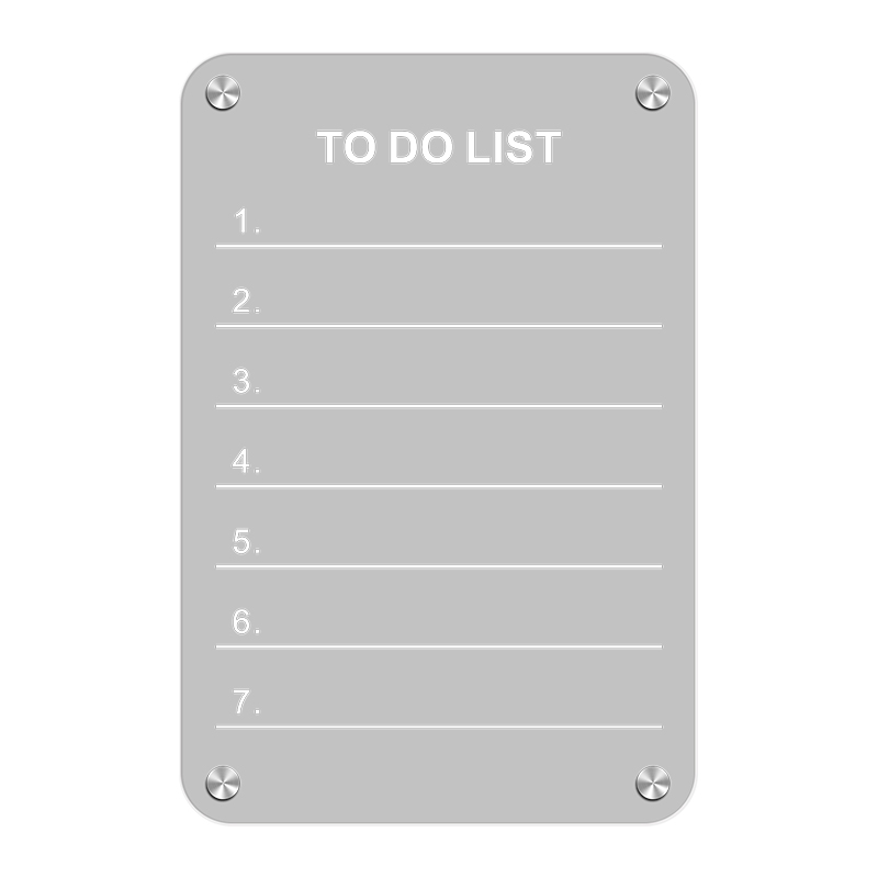 磁吸可擦写冰箱留言板今日菜单贴