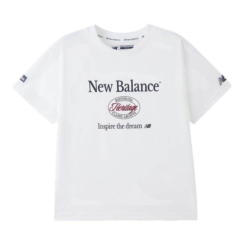 New balance NB儿童26春款男童女童儿童韩版圆领短袖T恤7EG26013