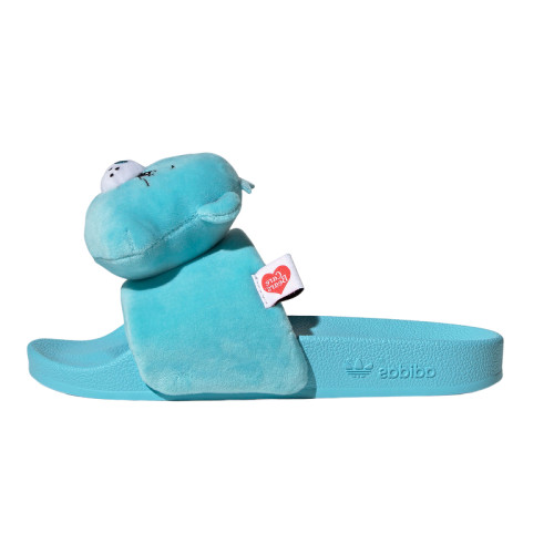 adidas阿迪达斯三叶草夏女鞋Care Bears联名俏皮经典拖鞋 KH9955