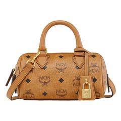 【新年礼物】MCM ELLA  迷你波士顿包斜挎包手提包保龄球包女包