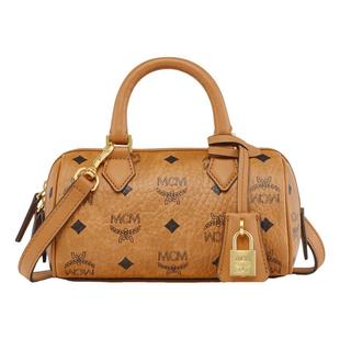 ELLA 新年礼物 MCM 迷你波士顿包斜挎包手提包保龄球包女包
