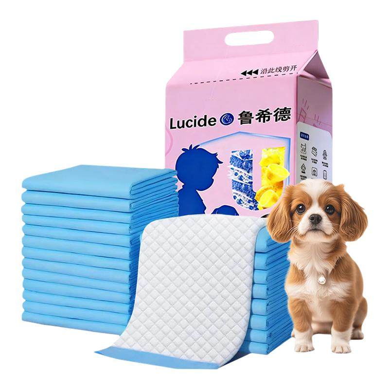 鲁希德加厚宠物尿垫泰迪狗狗隔尿垫正方形吸水一次性尿布吸水垫