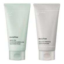 innisfree悦诗风吟洗面奶控油保湿l绿茶氨基酸火山泥水杨酸新升级
