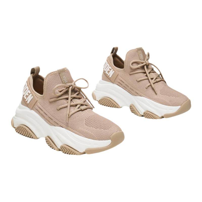 时尚休闲鞋一脚蹬拼接撞色