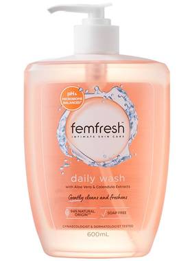 【海外进口正品保证】femfresh芳芯女性私处护理液温和洗护沐浴露