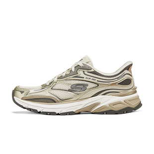 新品 2026春季 跑鞋 老爹鞋 明星同款 男女闪穿运动鞋 斯凯奇银翼鞋