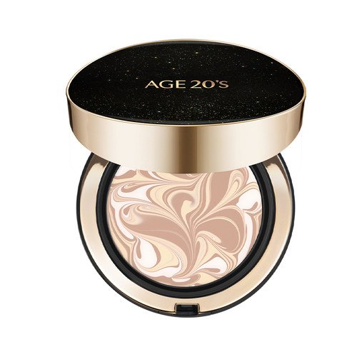 爱敬三色拉花精华粉底气垫