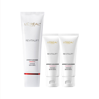 欧莱雅洗面奶复颜专研清洁保湿