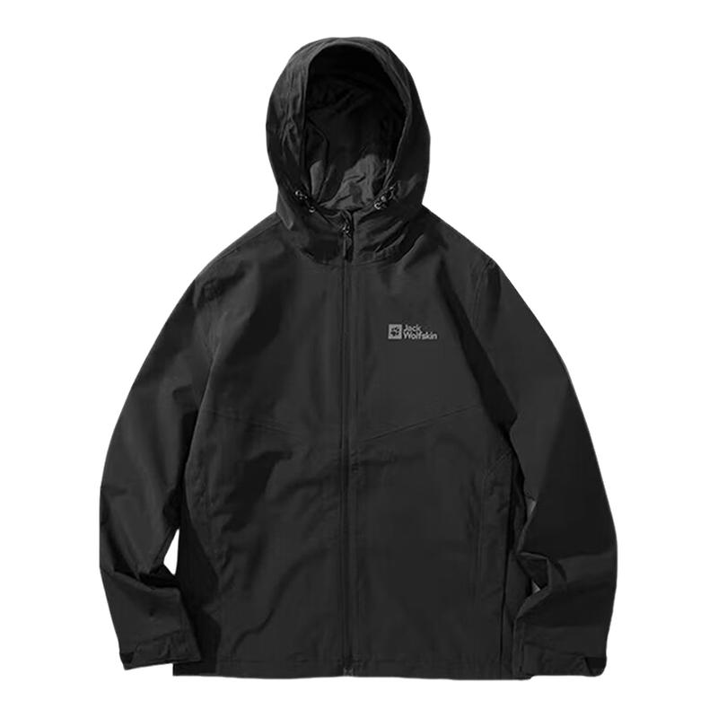 JackWolfskin狼爪冲锋衣男春季户外防水宽松休闲外套5122013-6000