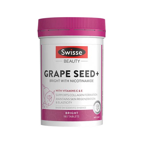 swisse葡萄籽烟酰胺吃出冷白皮肤