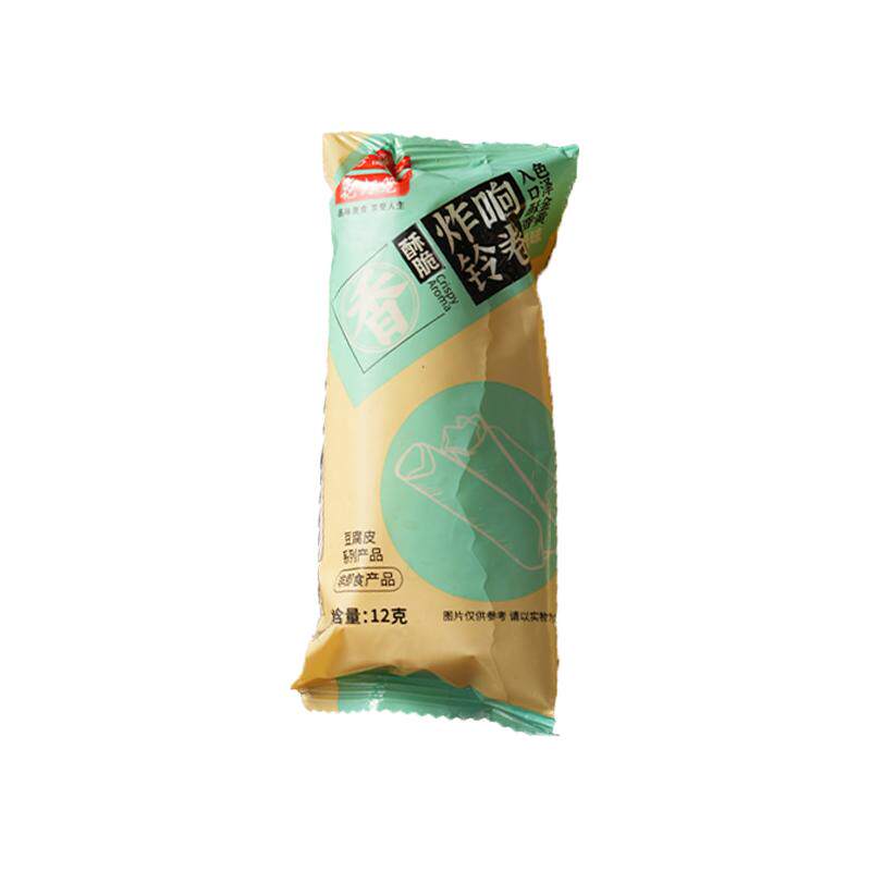 港式酥脆炸响铃卷单独包装12g炸虾滑豆皮卷腐皮卷火锅螺蛳粉食材
