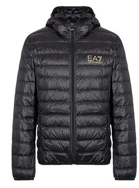 Armani/阿玛尼EA7男士时尚轻便保暖连帽外套羽绒服 8NPB24 PNGPZ