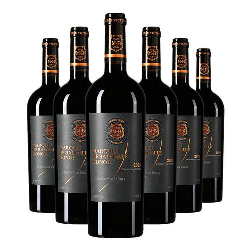智利原瓶6支整箱装红酒