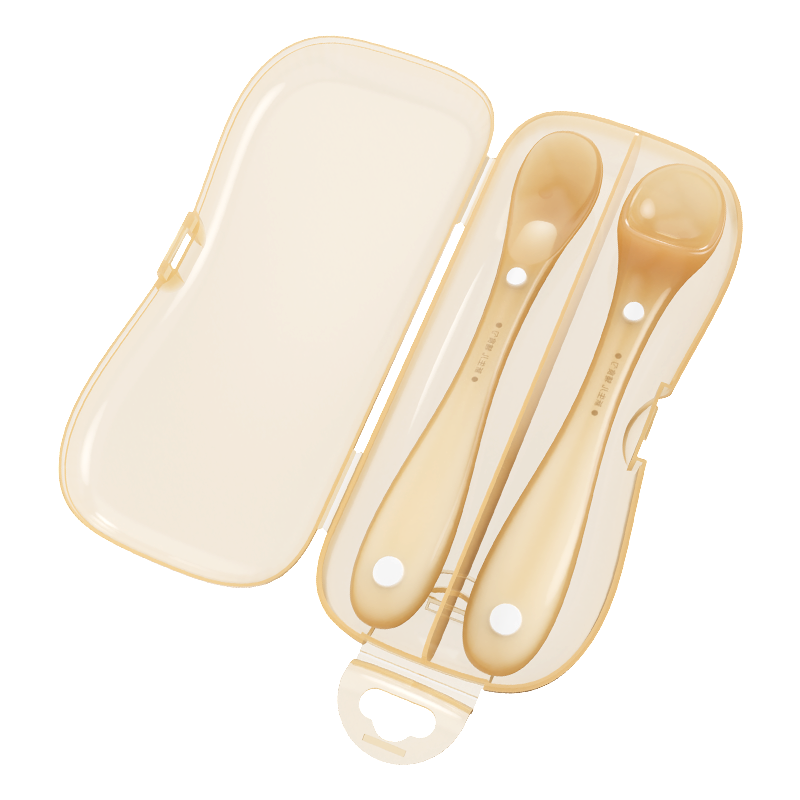 硅胶勺子新生婴儿辅食勺喂水喂饭小勺子宝宝吃饭专用儿童餐具软勺