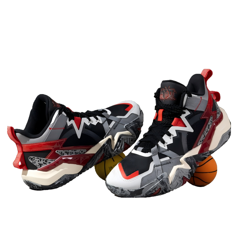 李宁篮球鞋男童防滑耐磨减震回弹