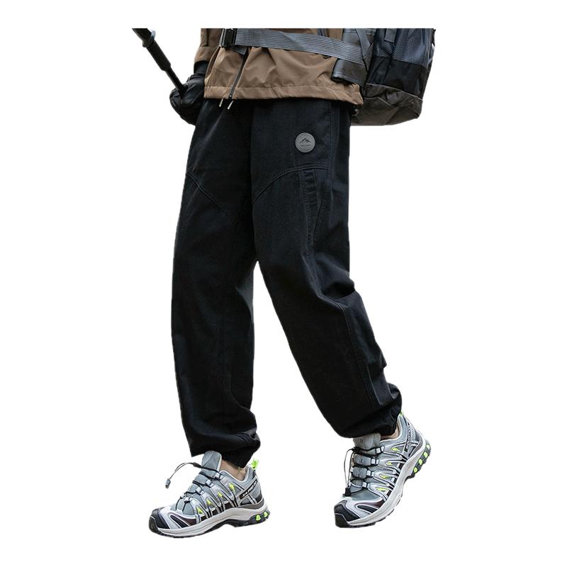 吉普长裤束脚裤基础大众休闲裤