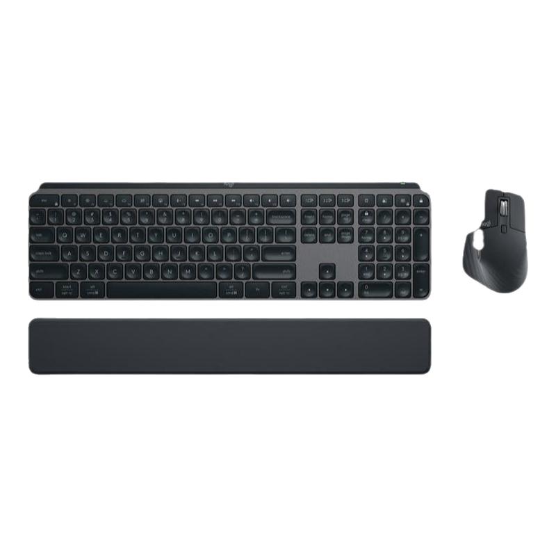 罗技MX Keys S COMBO办公商务键鼠套装master 3S无线蓝牙鼠标键盘