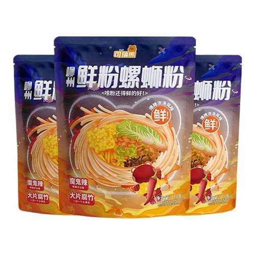 免煮柳州正宗螺蛳粉加辣加臭爆辣浓汤鲜湿粉夜宵速食正餐酸辣粉