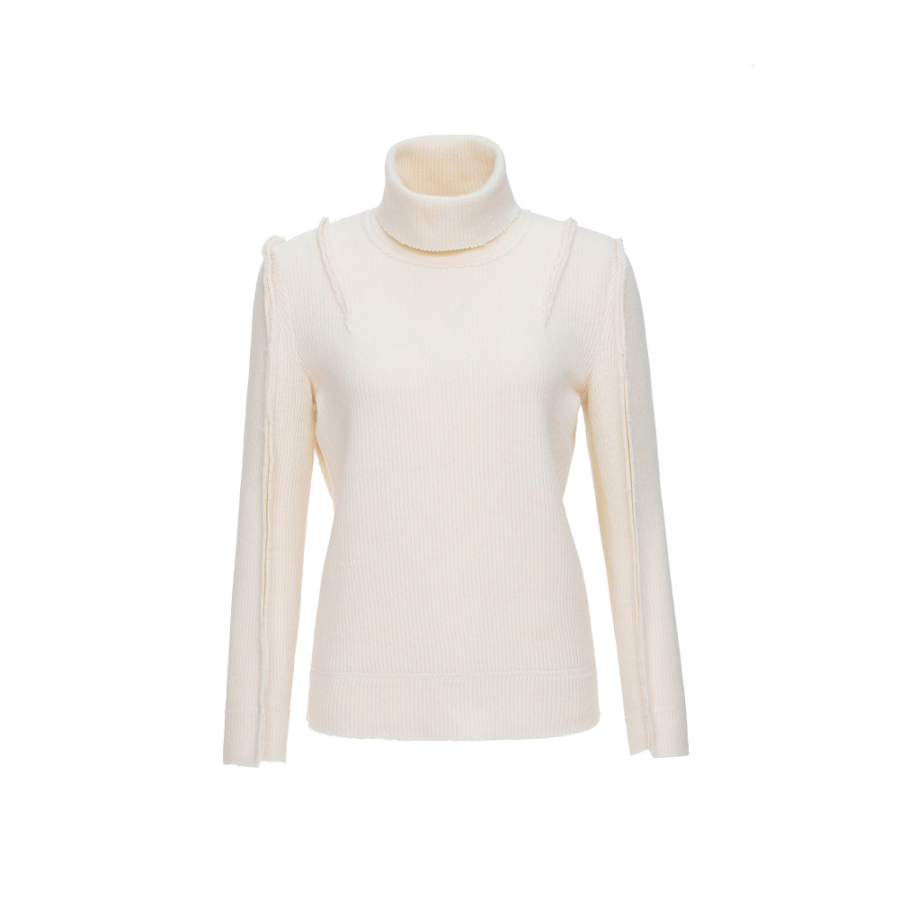 R13早秋新品修身高领毛衣
