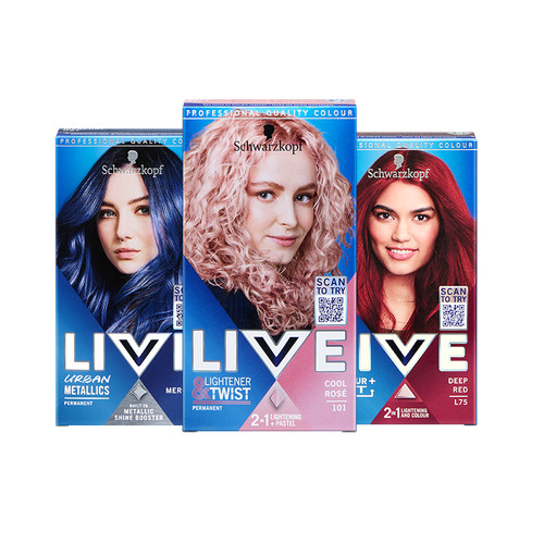 施华蔻染发膏live海外进口