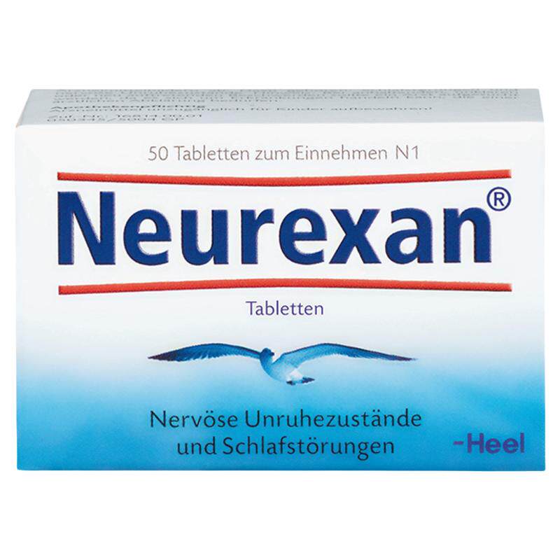 Heel希宜乐2048情绪缓压含片neurexan缓解焦虑抗抑郁精神紧张失眠
