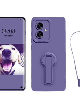 旋转支架适用华为荣耀500pro手机壳400液态硅胶300/200/100/80直屏版70全包镜头60se防摔90GT带手绳保护套软