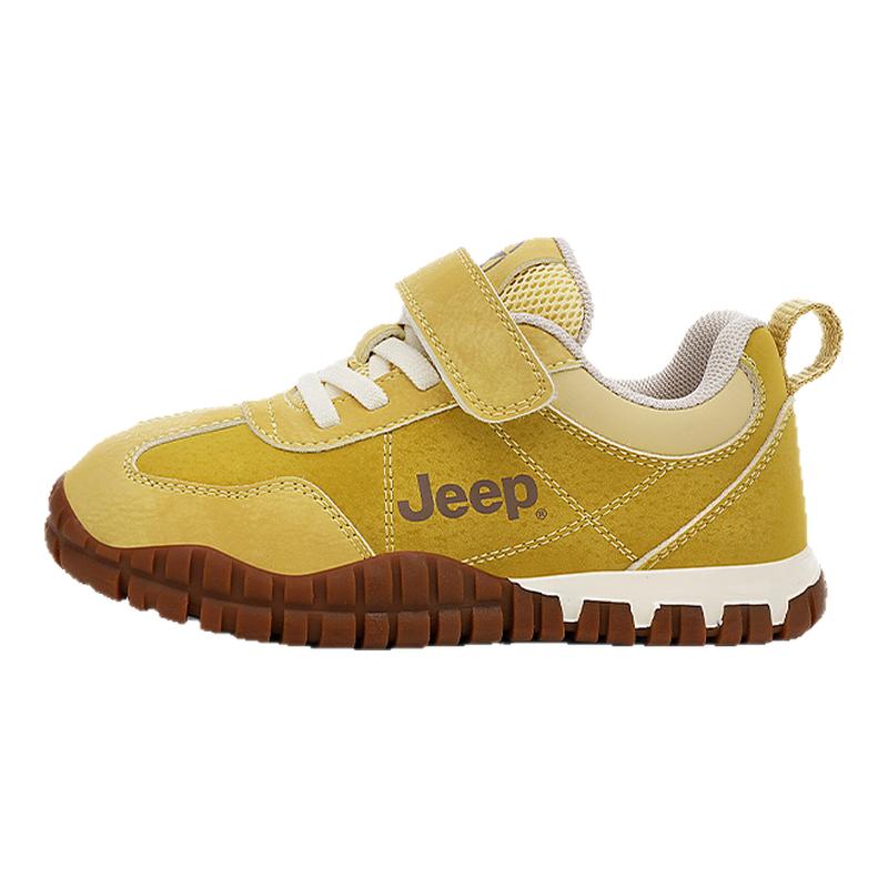 jeep儿童鞋子软底跑步阿甘鞋男童