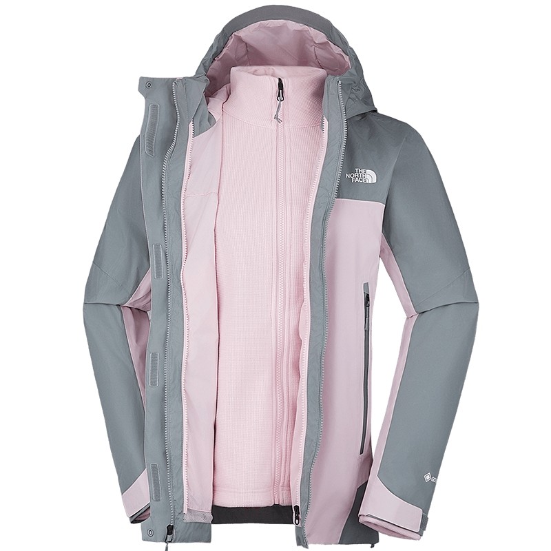 北面女Blizzard抓绒内胆GTX三合一冲锋衣户外TheNor