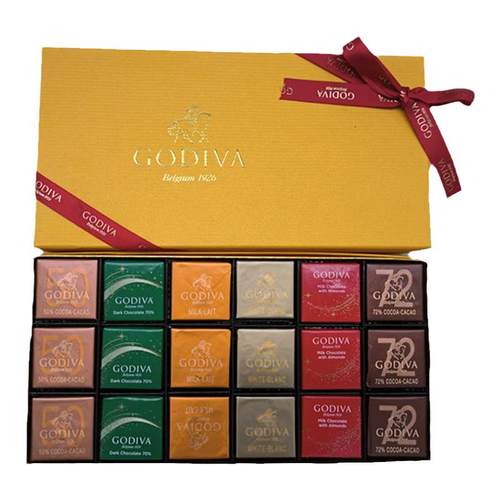 比利时godiva歌帝梵多巧克力片