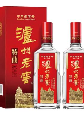 泸州老窖特曲38度 500ml*2浓香型高度白酒高档送礼婚宴