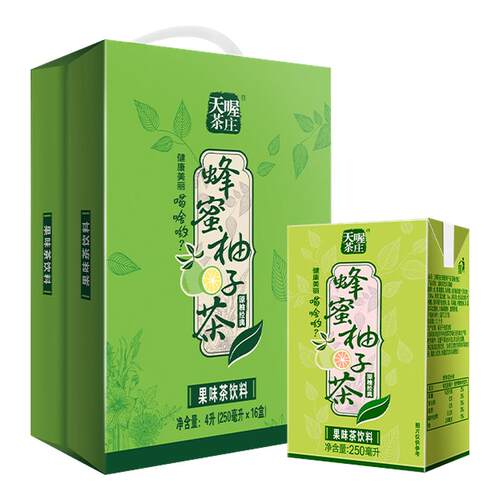 天喔茶庄250ml夏季蜂蜜柚子茶