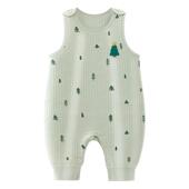 男女宝宝外穿可爱裤 汤尼倍儿婴儿背带裤 秋冬夹棉可开裆连体长裤 子