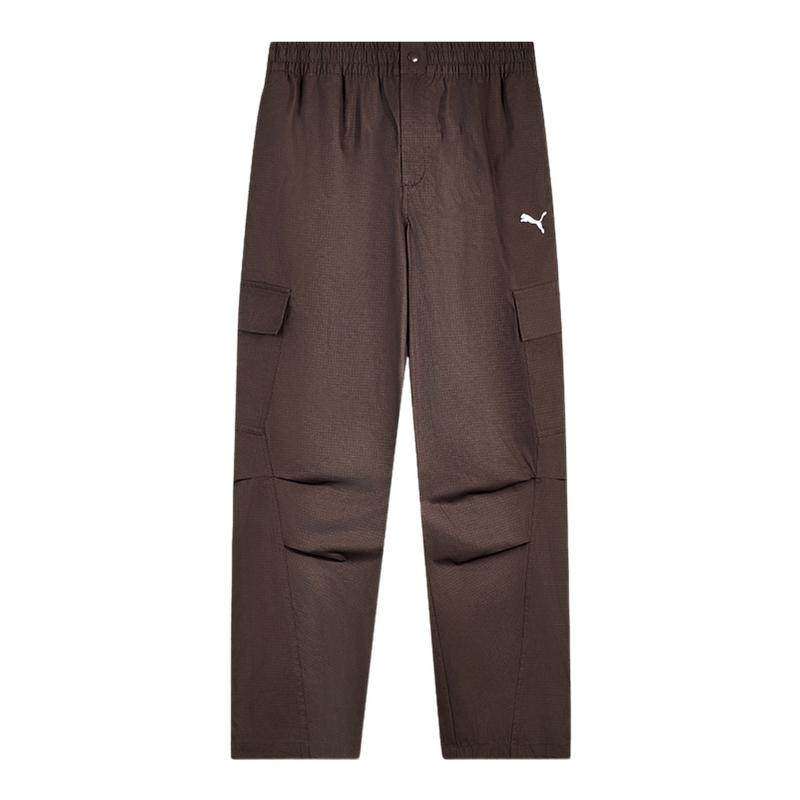 PUMA彪马官方户外机能风宽松休闲棕色梭织长裤男女款运动裤637081,运动服/休闲服装,运动长裤,淘宝优惠券,粉丝福利购,淘宝优惠卷