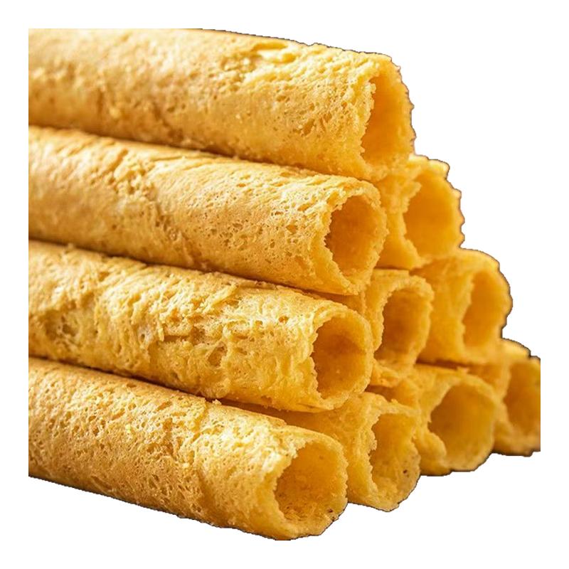 鹿家港黄油味蛋卷零食年货鹿家港