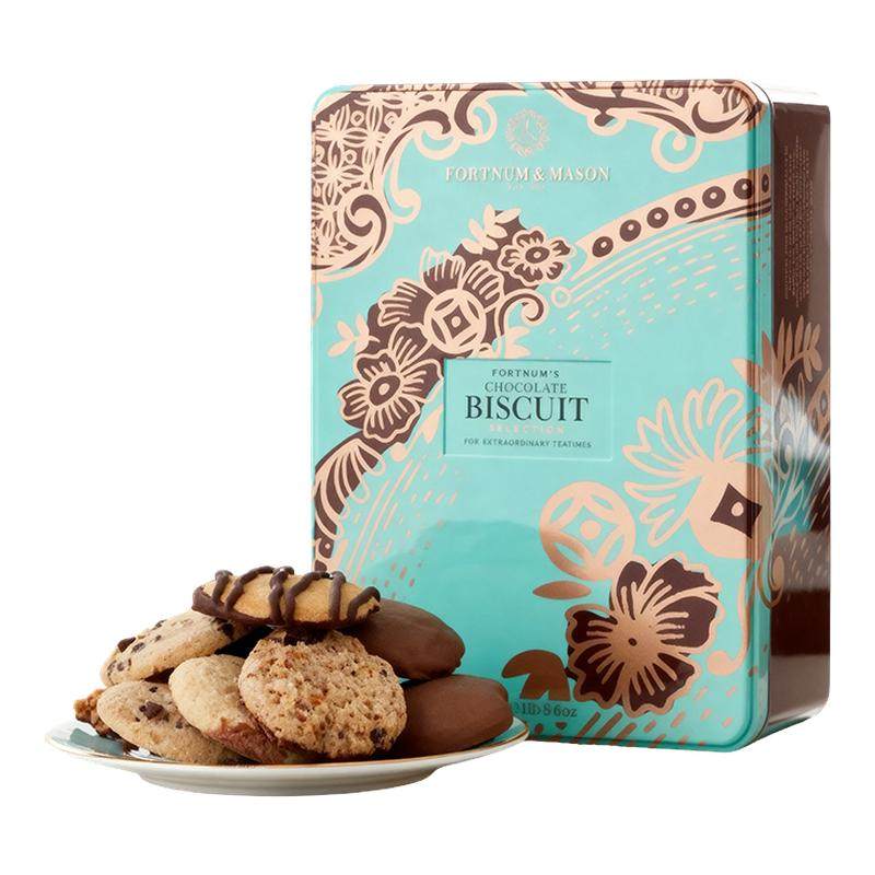【百亿补贴】FortnumMason福南梅森英国进口巧克力曲奇饼干700g