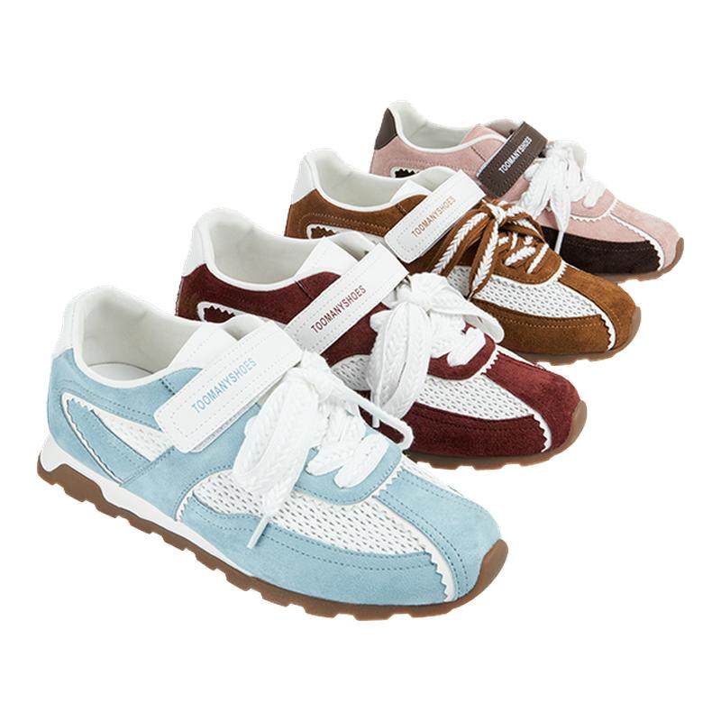 明星同款Toomanyshoes甜味补剂芭蕾风复古厚底德训鞋,女鞋,时尚休闲鞋,淘宝优惠券,粉丝福利购,淘宝优惠卷