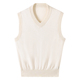 CULTUM秋冬百搭套头V领针织背心男内搭叠穿马甲 保暖山羊绒