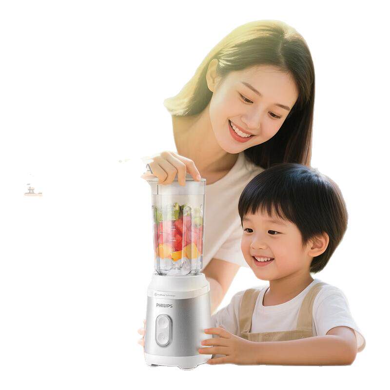 飞利浦榨汁机家用便携小型多功能破壁水果搅拌辅食机可碎冰HR2511