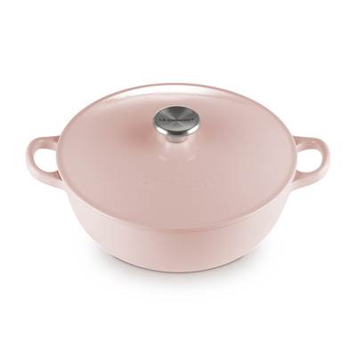 百年酷彩LE CREUSET法国进口珐琅铸铁锅22厘米深烧锅煎炒锅微压