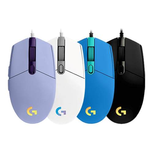 罗技G102二代有线电竞鼠标