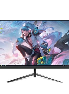 灵蛇27英寸显示器曲面2k144hz高清超薄32电竞游戏台式电脑屏幕IPS