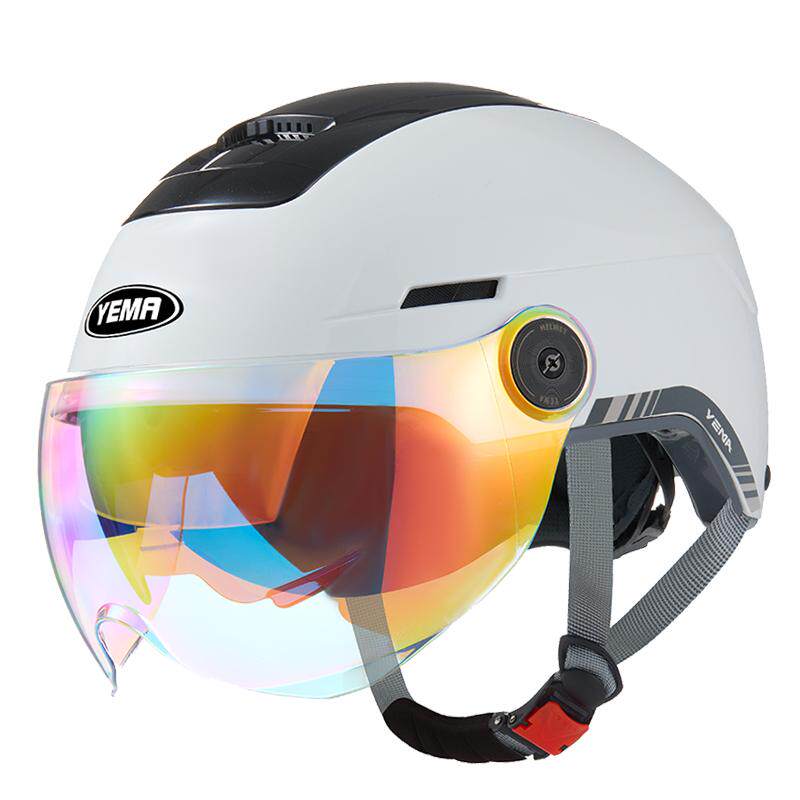 野马电动车头盔女夏季防晒新国标3C认证四季通用安全帽男2026新款