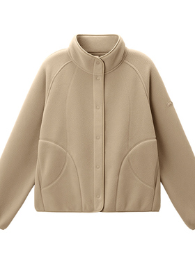 蕉下女士轻薄万粒绒外套PO17323摇粒绒开衫防风保暖秋冬叠穿户外