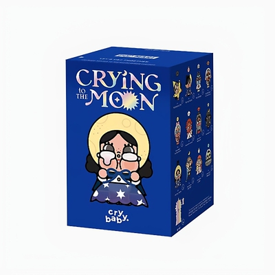 【壹号】POPMART泡泡玛特Crybaby哭娃出走的月亮系列手办盲盒摆件