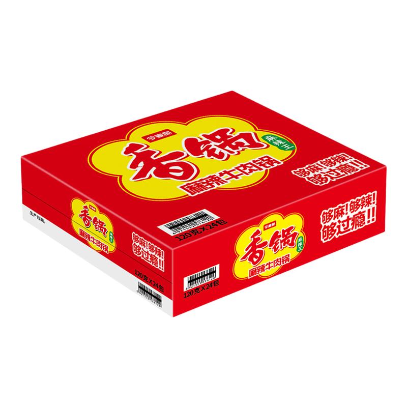 今麦郎麻辣香锅方便面整箱24袋装