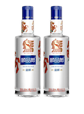 郎酒53度顺品郎蓝顺马年纪念酒1500ml浓酱兼香型1.5L光瓶收藏白酒